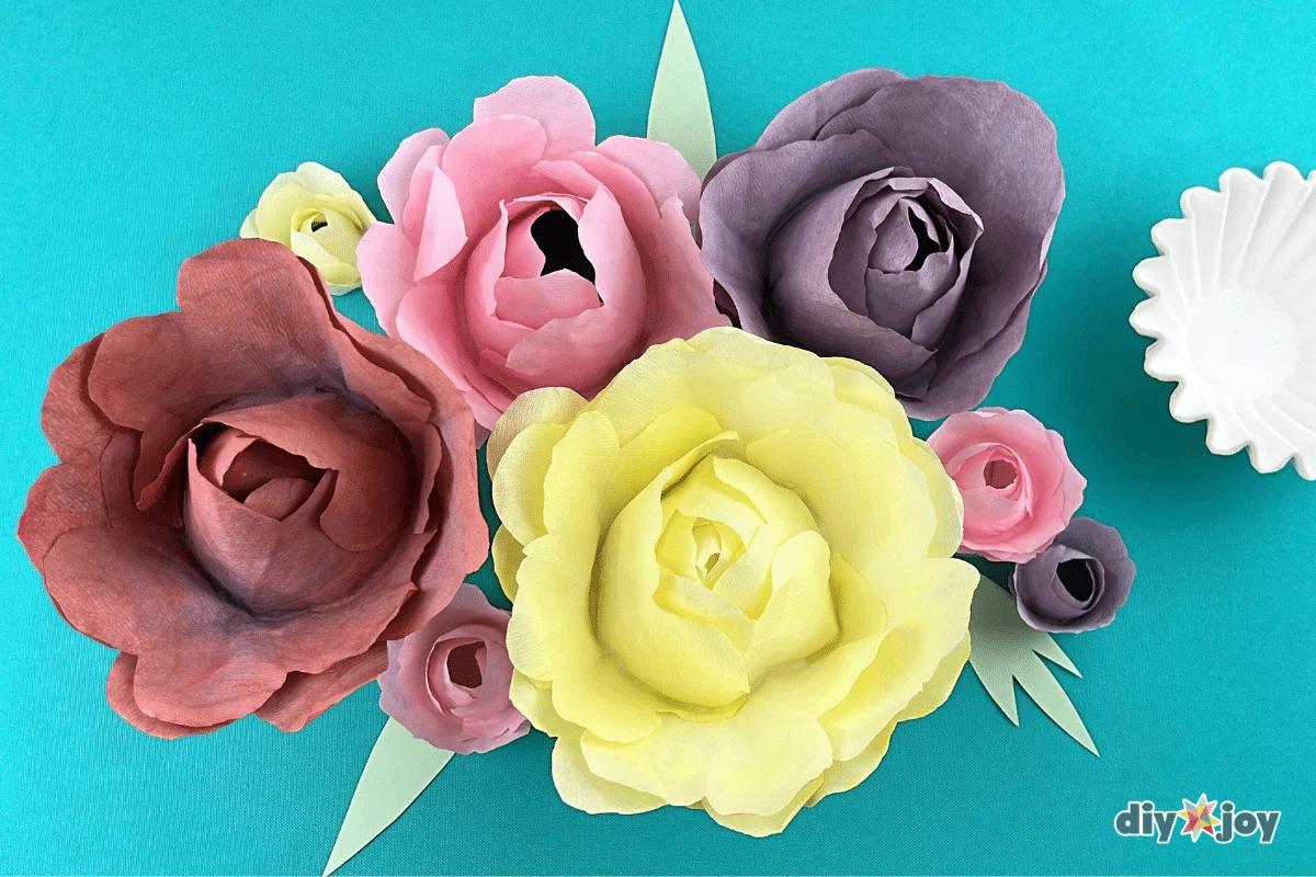 Coffee Filter Flowers — coffee filter flower bouquet