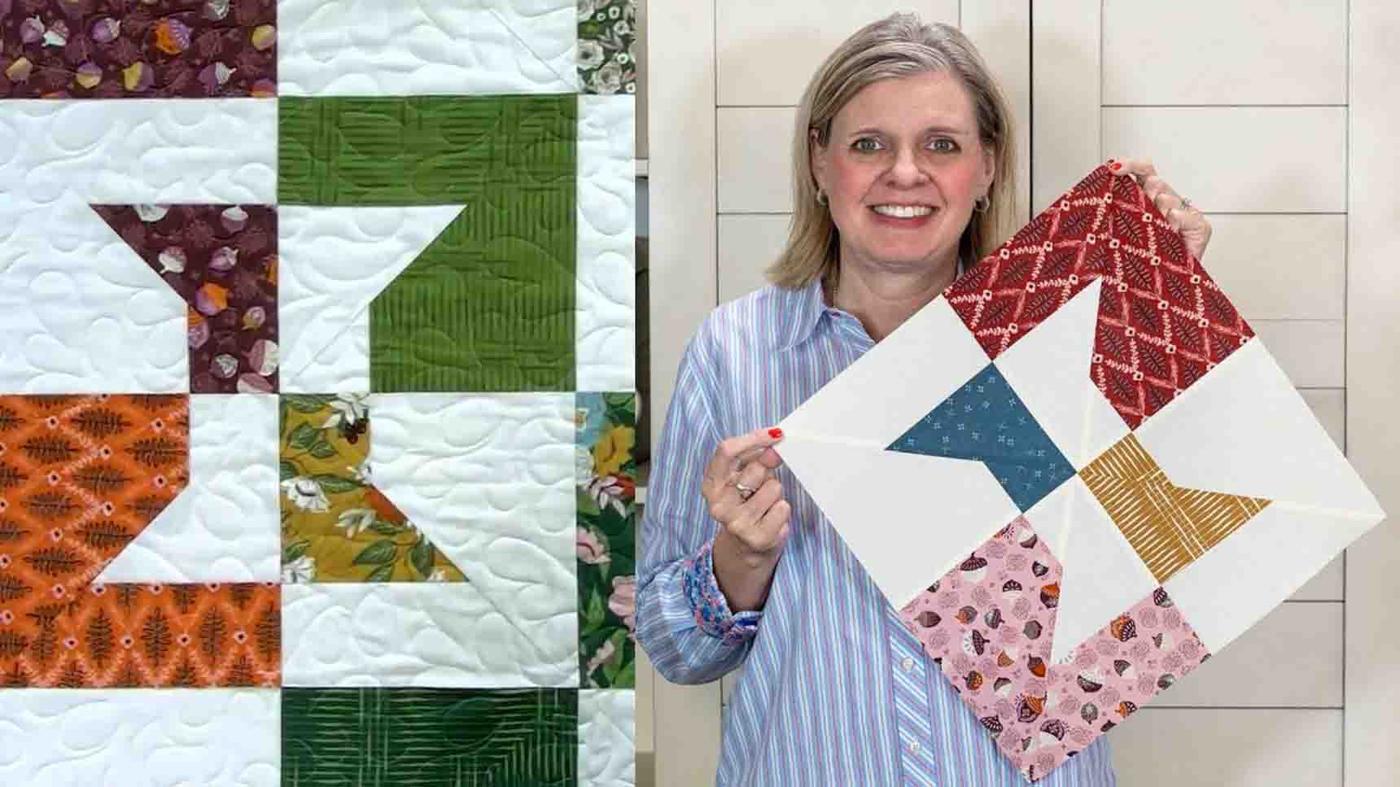 Layer Cake Spools Quilt Tutorial