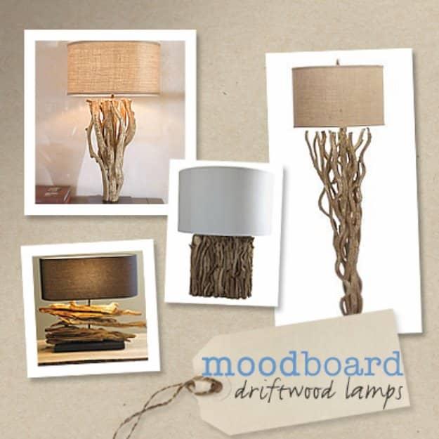 Driftwood Table Lamp, a favorite from this collection and an idea worth trying before buying something new