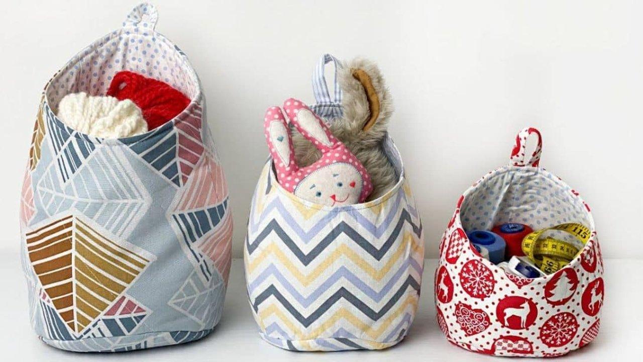 Beginner-Friendly Bubble Basket Sewing Tutorial
