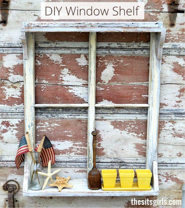 Window Shelf, no power tools required for the basic build and something worth showing off once it is done
