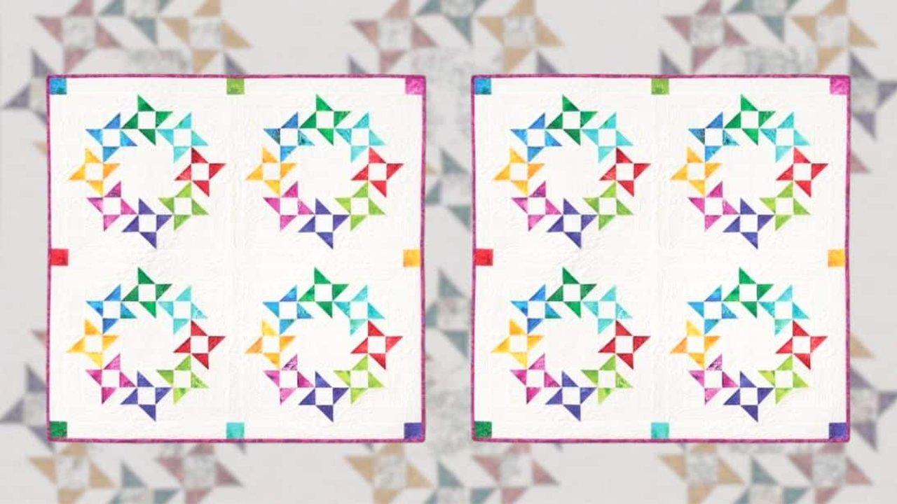 Layer Cake Circle of Friends Quilt