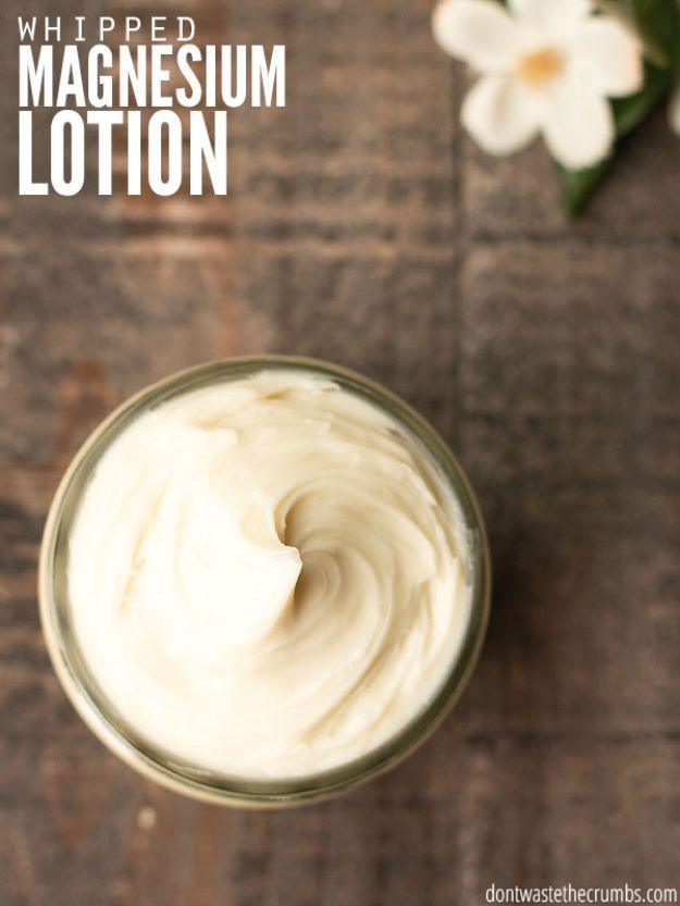 Whipped Magnesium Lotion, forgiving enough to adjust the scent as you go and something worth keeping by the sink permanently