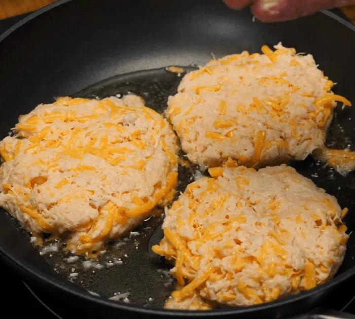 Easy and Cheesy Canned Chicken Patties Instructions