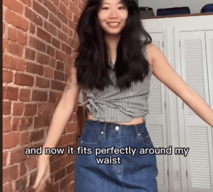 Easy No-Sew Waistband Adjustment Hack