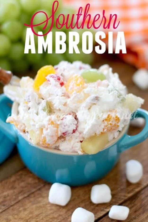 Best Country Cooking Recipes - Southern Ambrosia - Easy Recipes for Country Food Like Chicken Fried Steak, Fried Green Tomatoes, Southern Gravy, Breads and Biscuits, Casseroles and