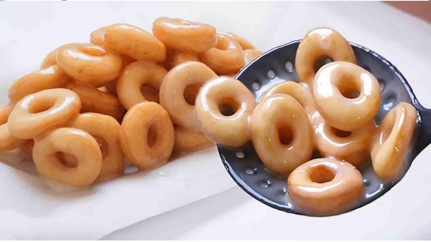 2-Ingredient Mini Glazed Donuts Recipe