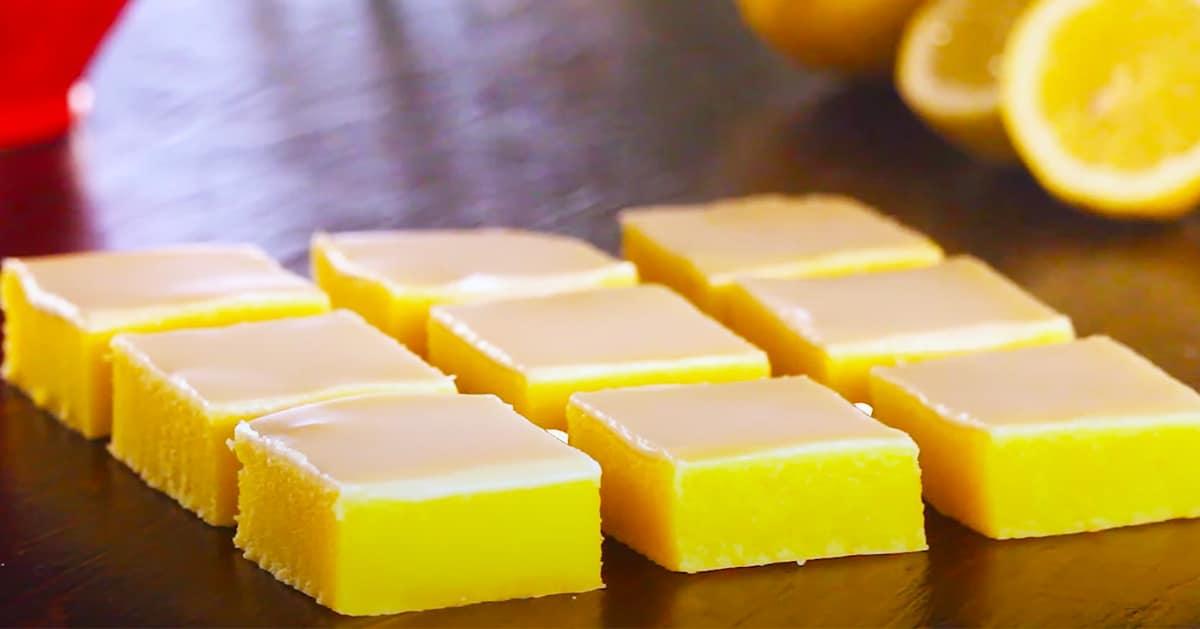 Lemon Brownies Recipe