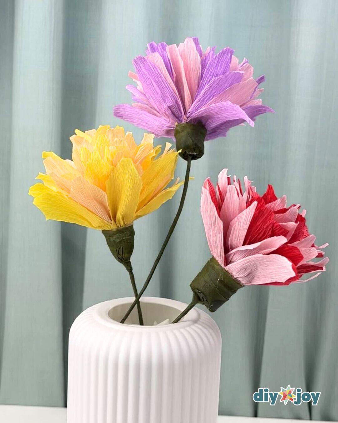 Easy Crepe Paper Flowers — diy crepe paper flowers