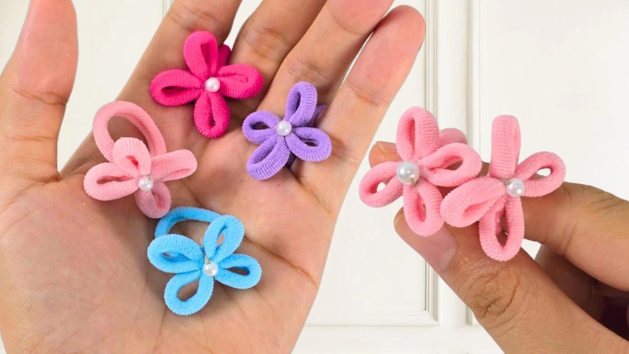 Easy DIY Hair Tie Rings
