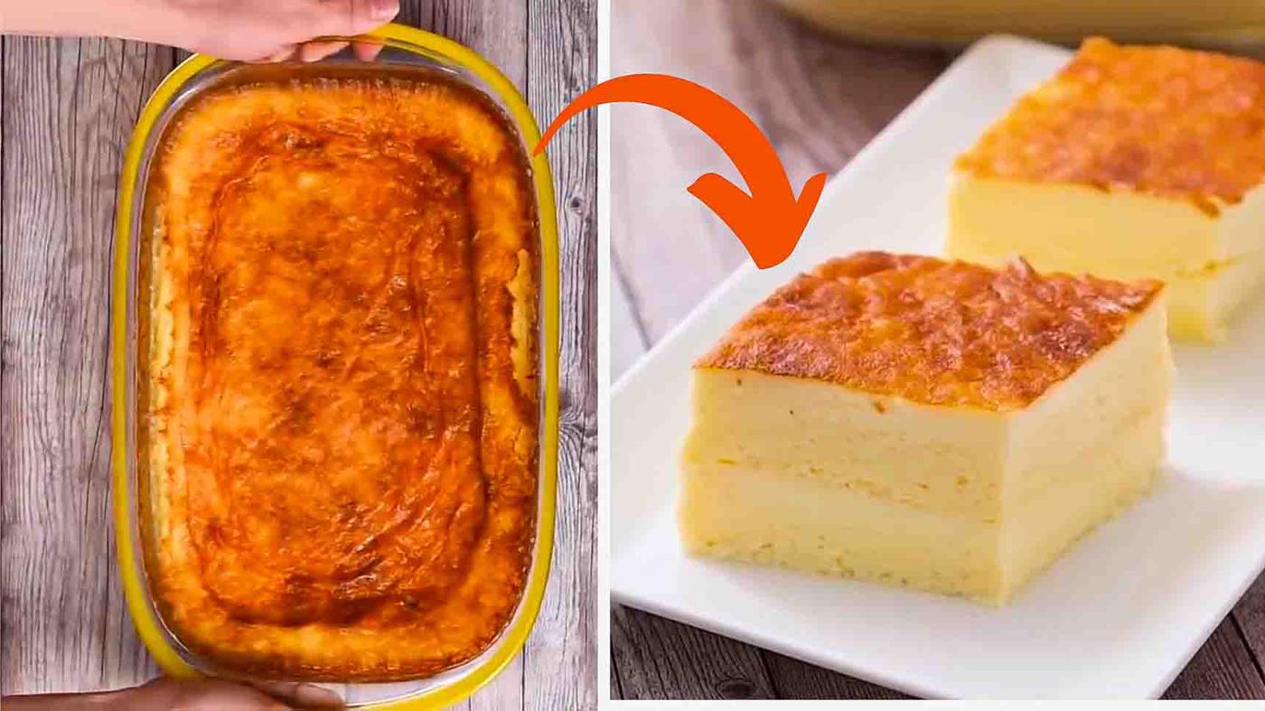 3-Ingredient Creamy Cake Recipe