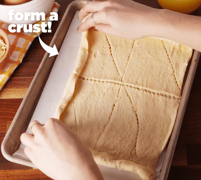 How to Make Crescent Breakfast Tart