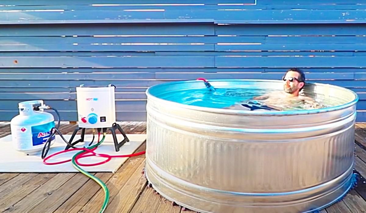 How To Build A 1-Hour Hot Tub