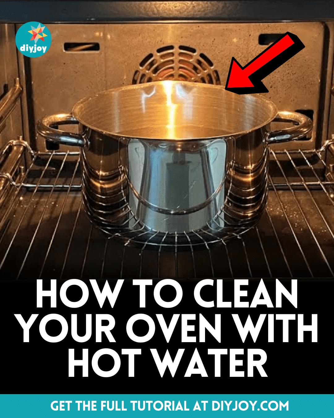How To Clean Your Oven With Hot Water