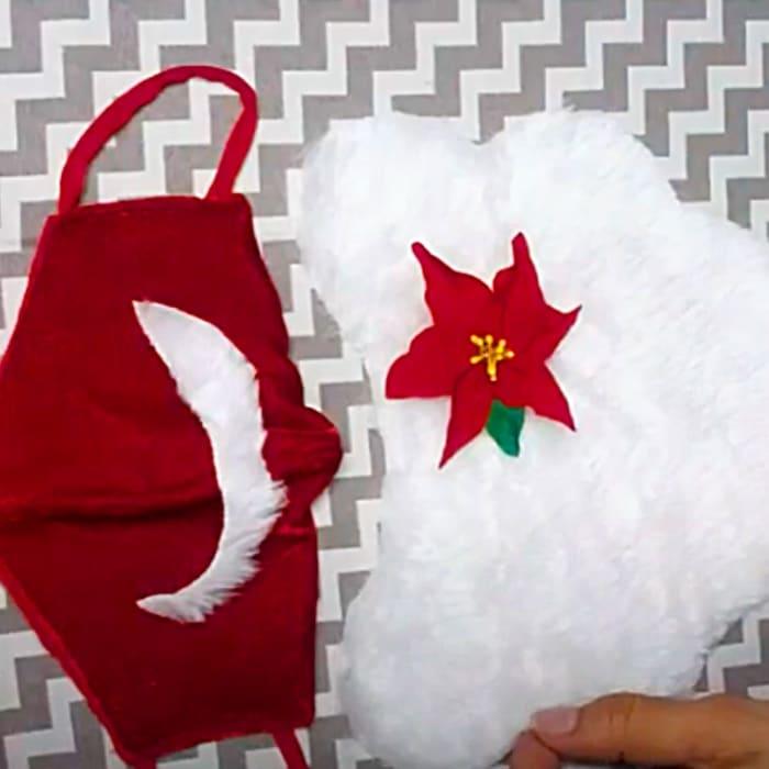 Christmas Gift Ideas - DIY Santa Mask - DIY Christmas Costume Ideas