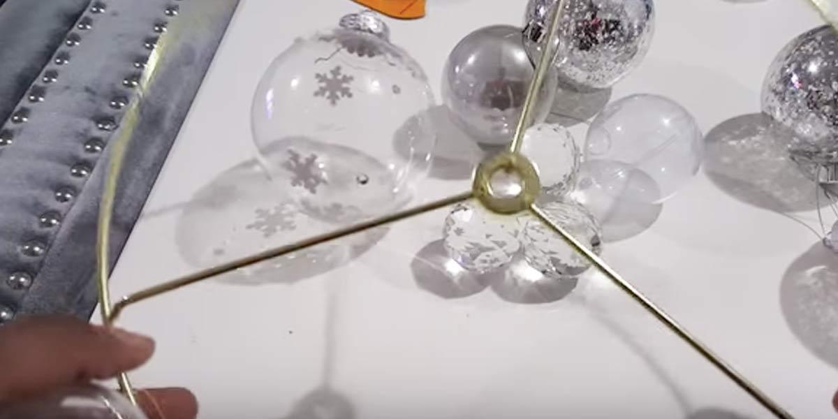 She Attaches Wire To Clear Ball Ornaments To Create This Genius Idea You’ll Love!