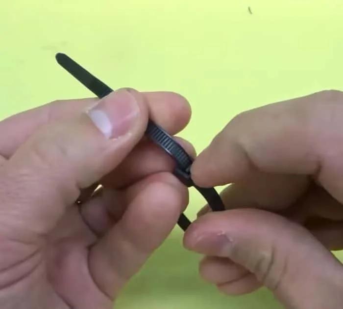 How to Undo Zip Ties