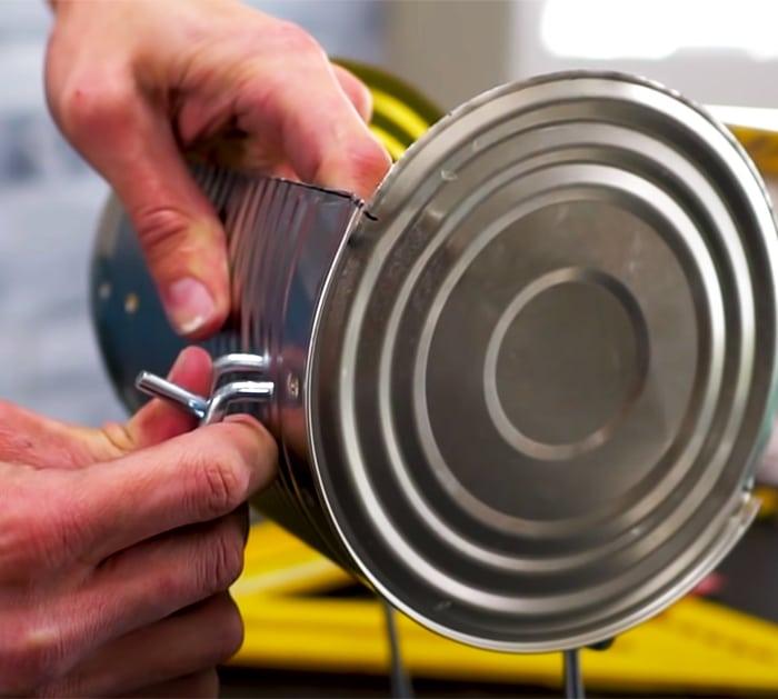Turn A Large Can Into A BBQ | Reusable Hack