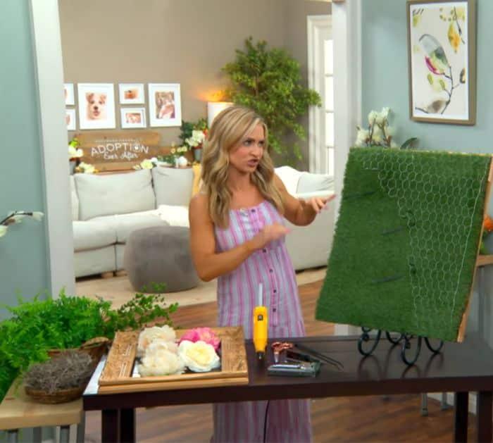 Easy DIY Faux Living Plant Wall Tutorial