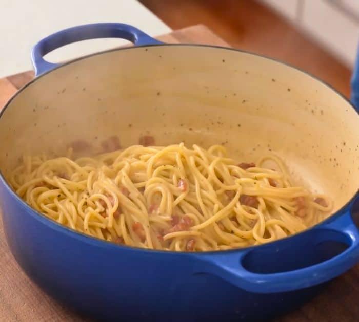 15-Minute Carbonara Recipe Instructions