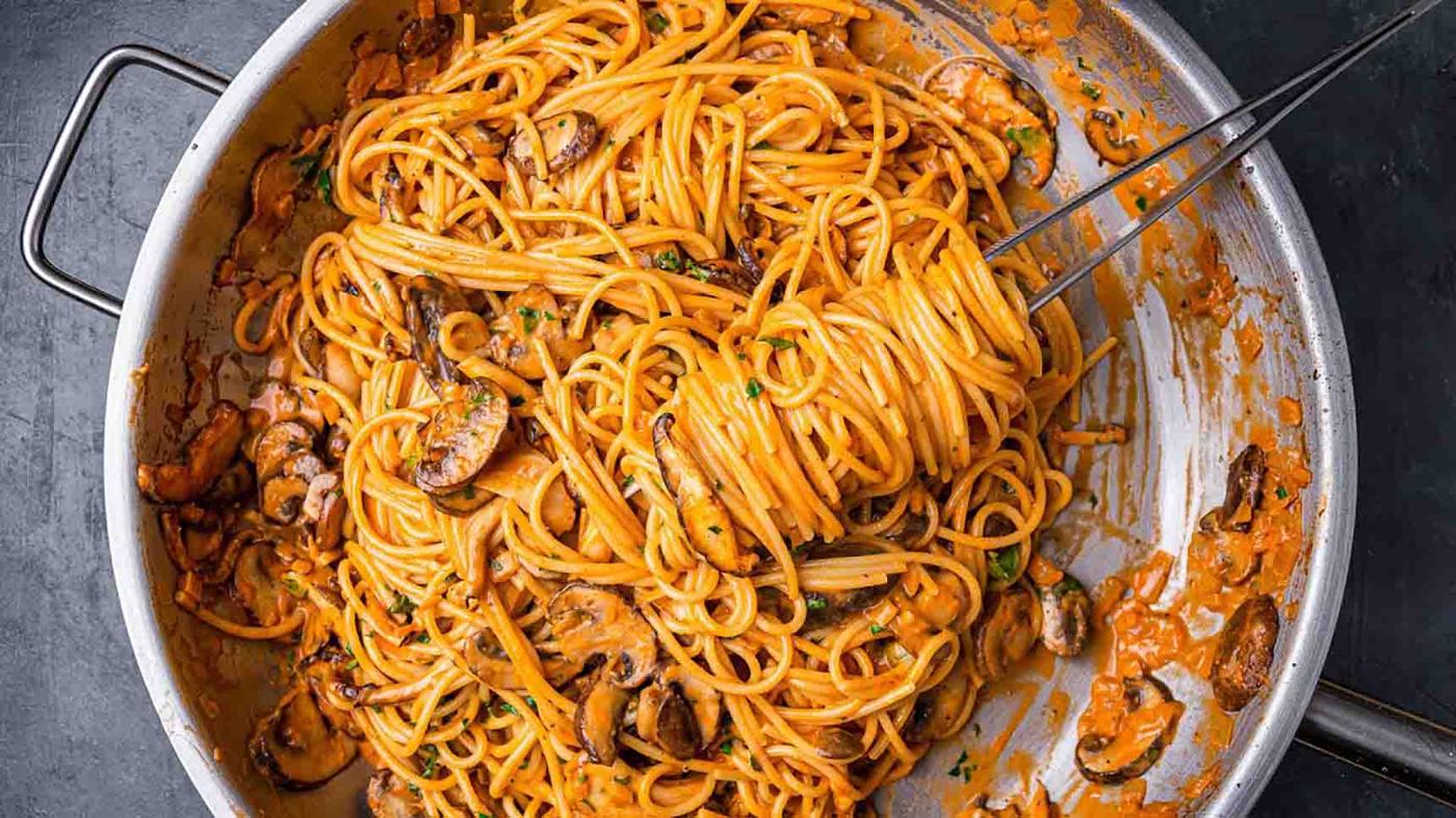 Creamy Mushroom Pasta Recipe