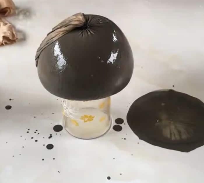How to Make Cement Mushroom Decorations Tutorial