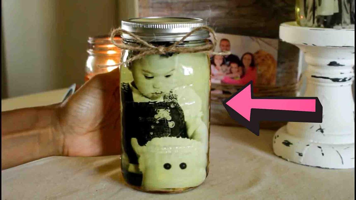 DIY Mason Memory Photo Jar Tutorial