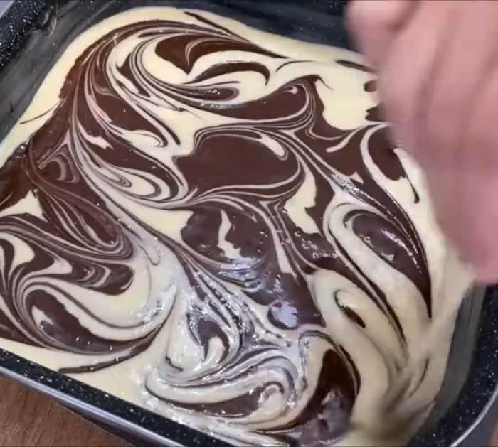 Fluffiest Grandma's Marble Cake Recipe Instructions
