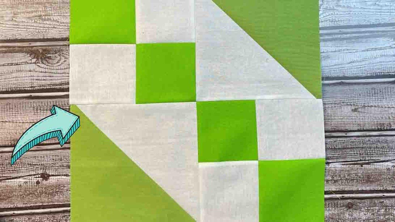 Railroad Crossing Quilt Block Tutorial