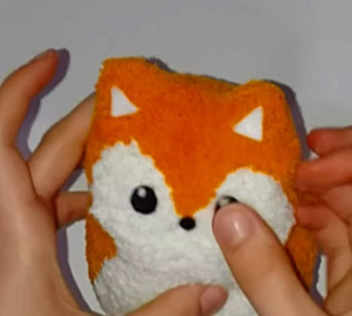 Learn to make a cheap easy DIY Sock Fox