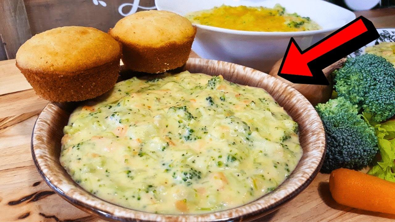 Easy One-Pot Broccoli Cheddar Soup Recipe