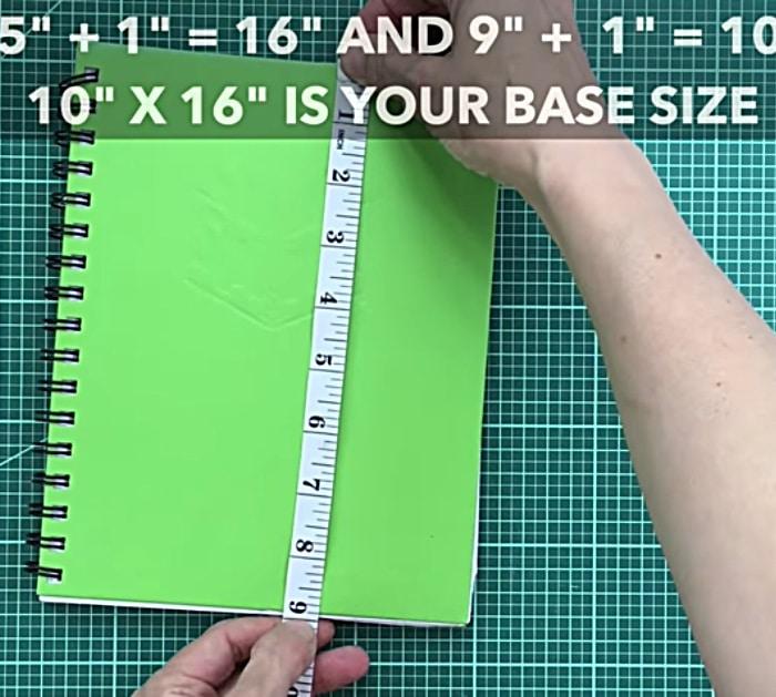 Learn to sew a simple cheap artistic looking DIY Patchwork Notebook Cover