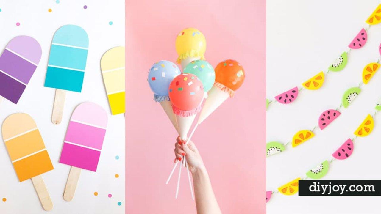 39 Easy DIY Party Decorations