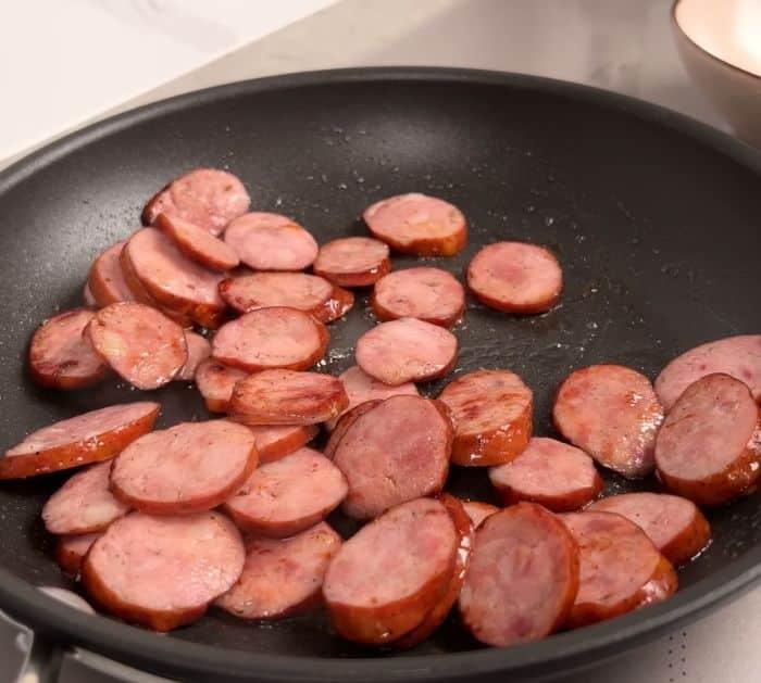 Smoked Sausage With Beans and Vegetables Recipe