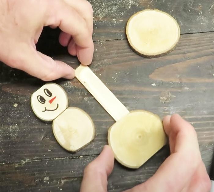 Wood Snowman Decorations | A Simple How To DIY tutorial | Simple Woodworking Project