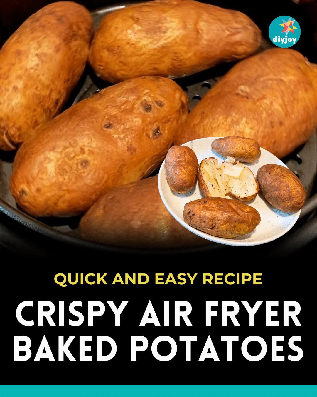 Crispy Air Fryer Baked Potatoes