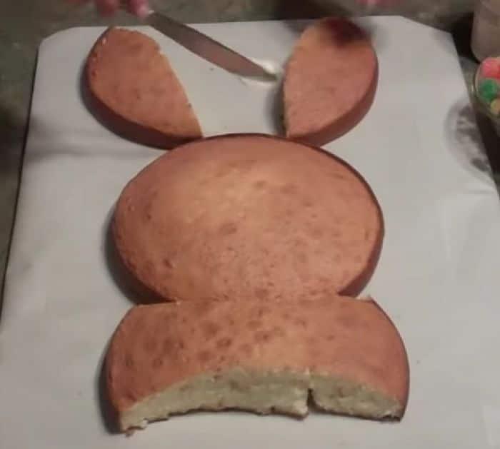 How To Make An Easy DIY Bunny Cake