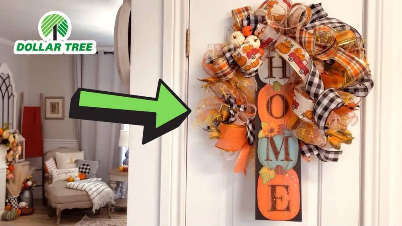5 DIY Dollar Tree Fall Decor Crafts