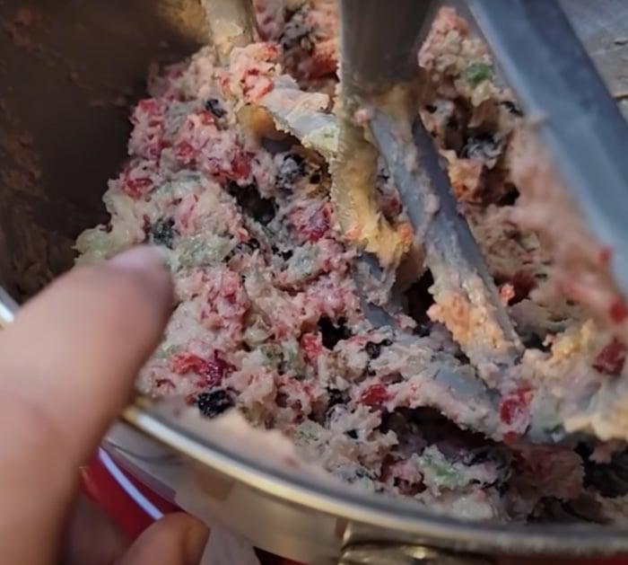 fruitcake cookies tutorial