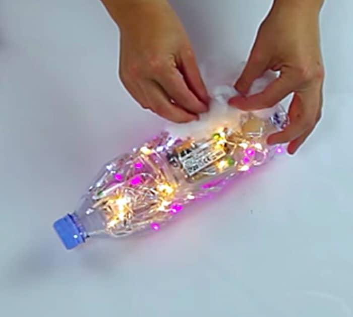 Learn to make these fantastic quick cheap easy DIY Cloud Hanging Cloud Lights