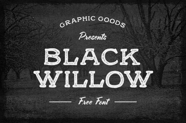 Best Free Fonts To Download for Crafts and DIY Projects - Black Willow - Cute, Cool and Professional Looking Font Ideas for Teachers, Crafters and Wedding Decor - Calligraphy, Scri