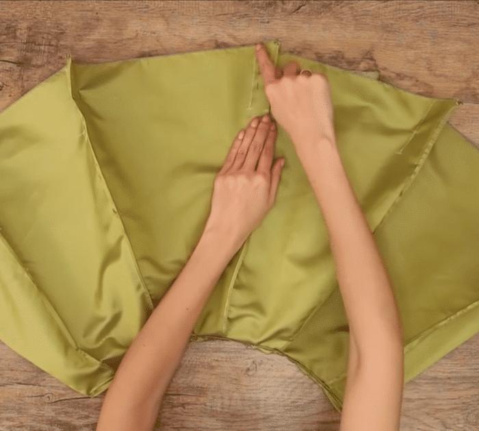 Transform a Broken Umbrella into a Woman's Bag Materials