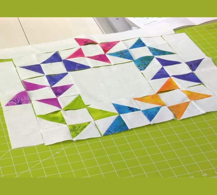 Layer Cake Circle of Friends Quilt Project