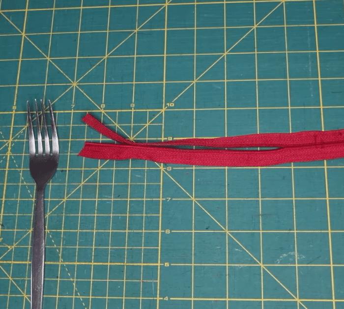 Materials for Zipper Slider Repair Hack