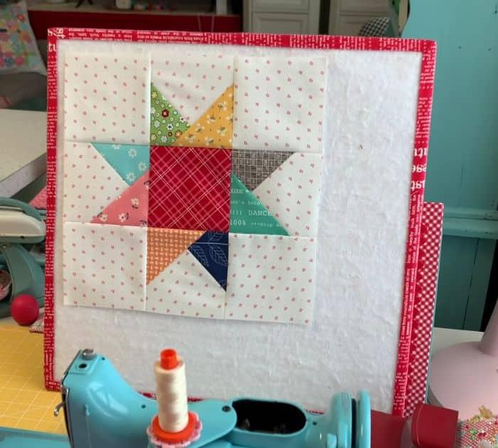 Easy Criss-Cross Star Quilt Block Sewing Tutorial