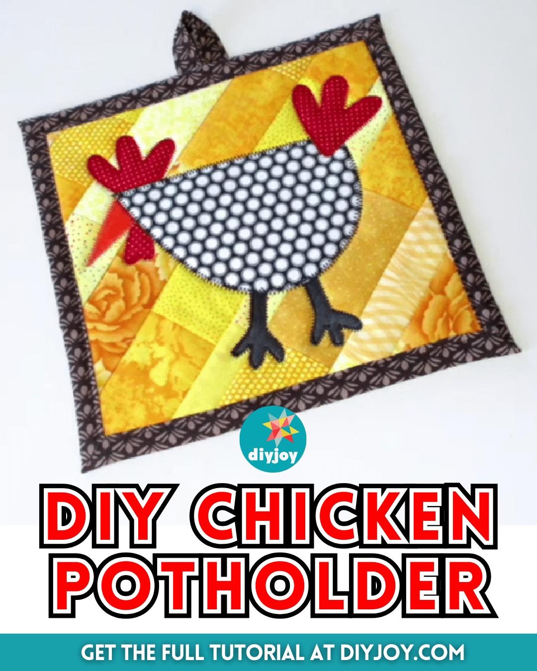 Easy DIY Chicken Potholder Tutorial