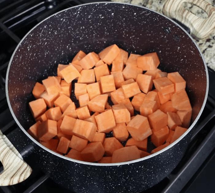 Ingredients for Sweet Potato Salad