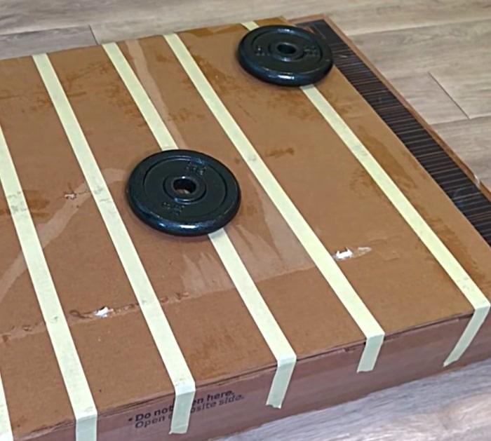 Make a DIY Daybed with storage out of a Samsung TV Box