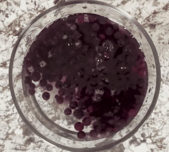 How to Make Frozen Blueberry Chocolate Yogurt