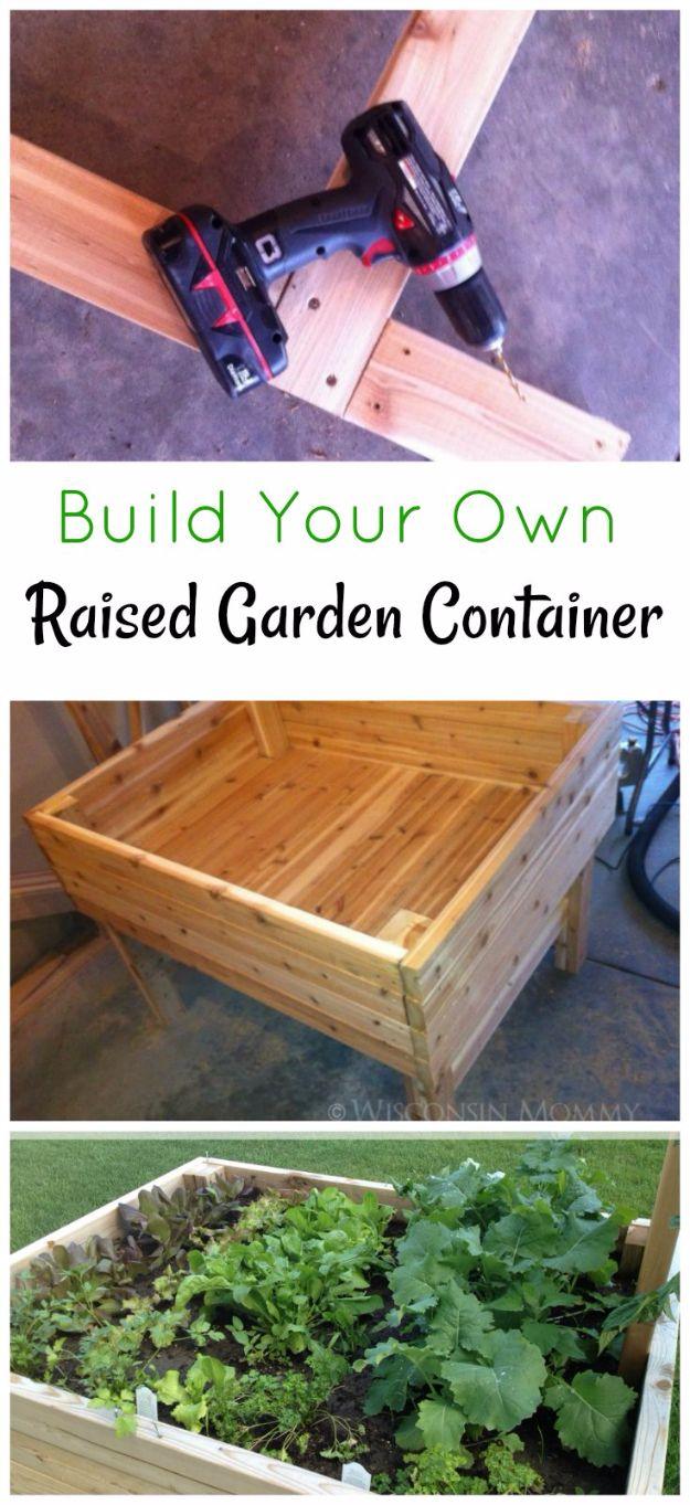 Build Your Own Elevated Raised Garden Bed, an affordable way to try something new and perfect for the season